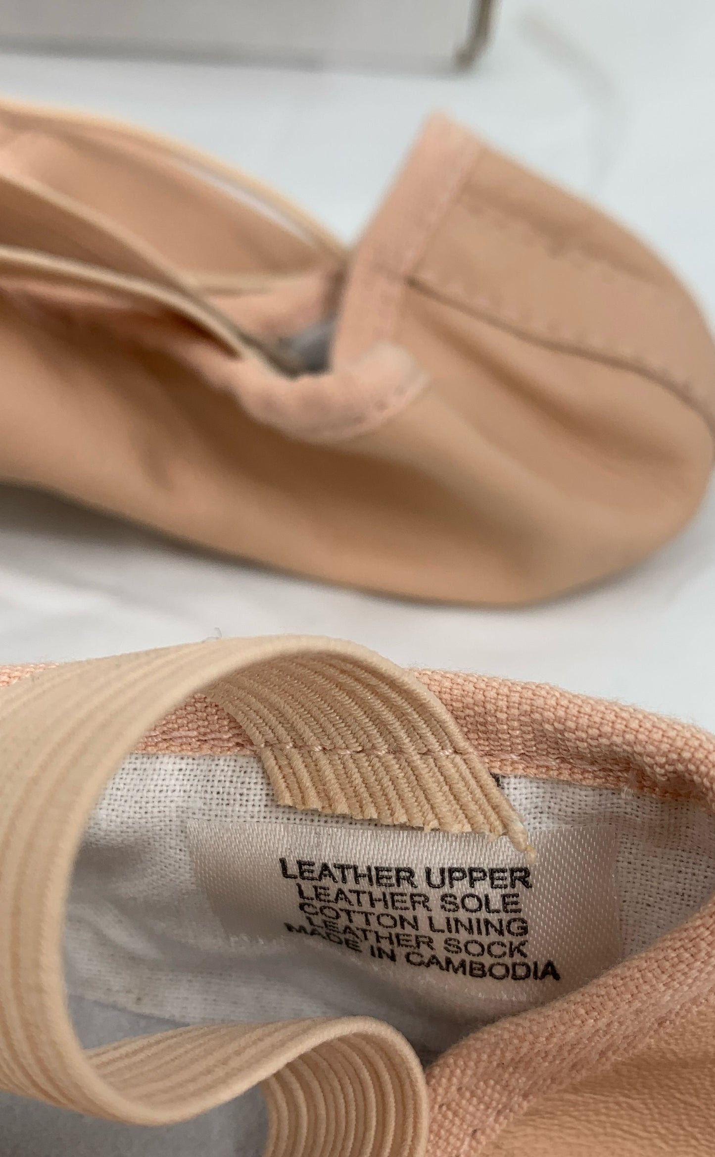 New Bloch Girl's Full Sole Leather Ballet Slipper/Shoe-Size 6C