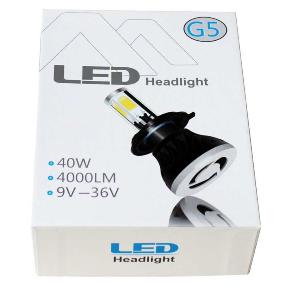 Octane Lighting Led Canbus Headlight/fog Light Bulb 4000 Lumens 40w Pair NEW