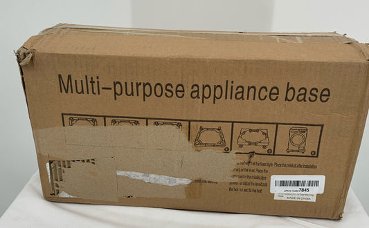 New Multi-Purpose Appliance Base For Laundry Machines Or Mini Fridge Adjustable