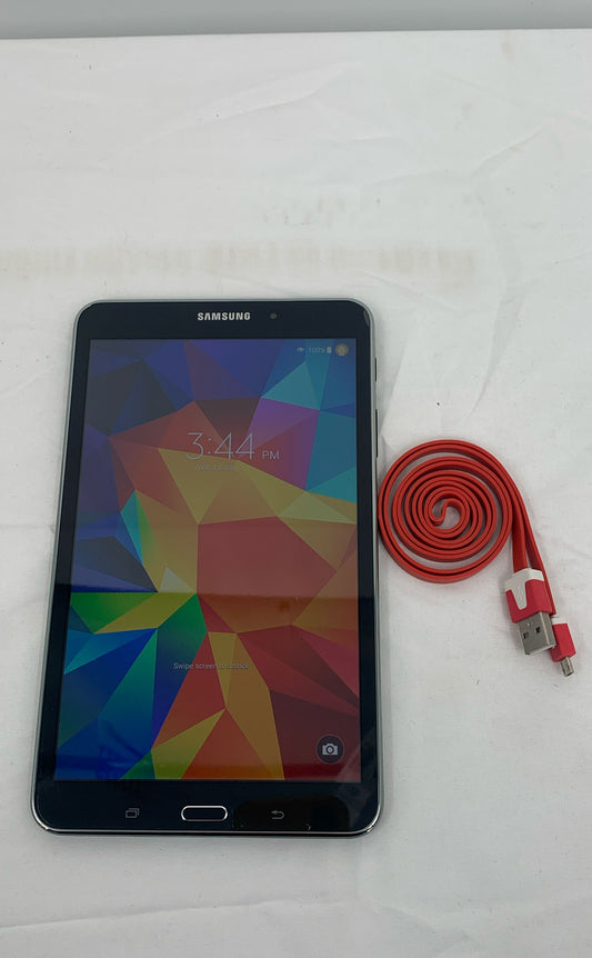 Samsung Galaxy Tab 4 SM-T330NU 8" Tablet 16GB Wi-Fi With Charger-Tested!