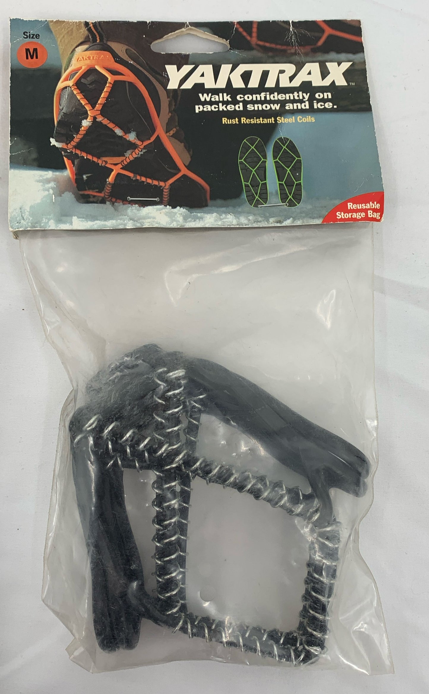 New Snow And Ice Shoes Lot Of 2: YakTrax Steel Coils-Due North Traction Cleats