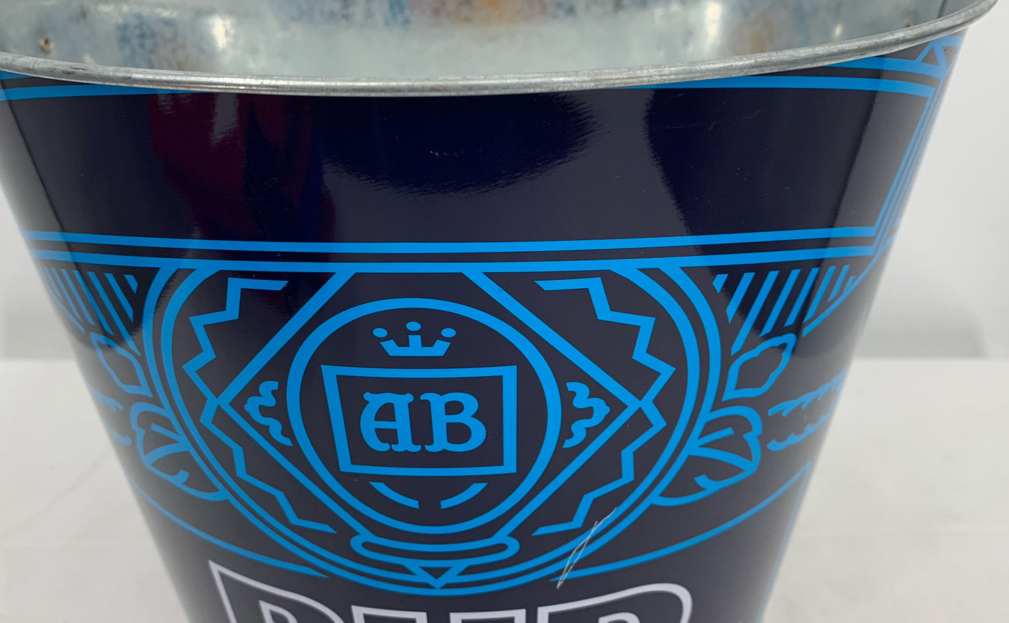 2018 Bud Light Logo Bar Ice Bucket For Man Cave With 6 Bud/Bud Light Coozies