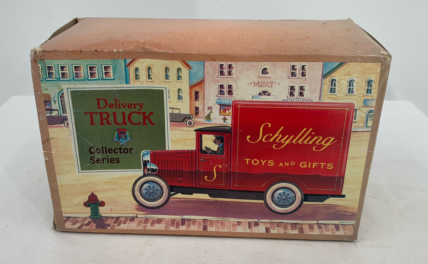 Vintage Betty Boop Lingerie Schylling Tin Delivery Truck Collector Series 1990