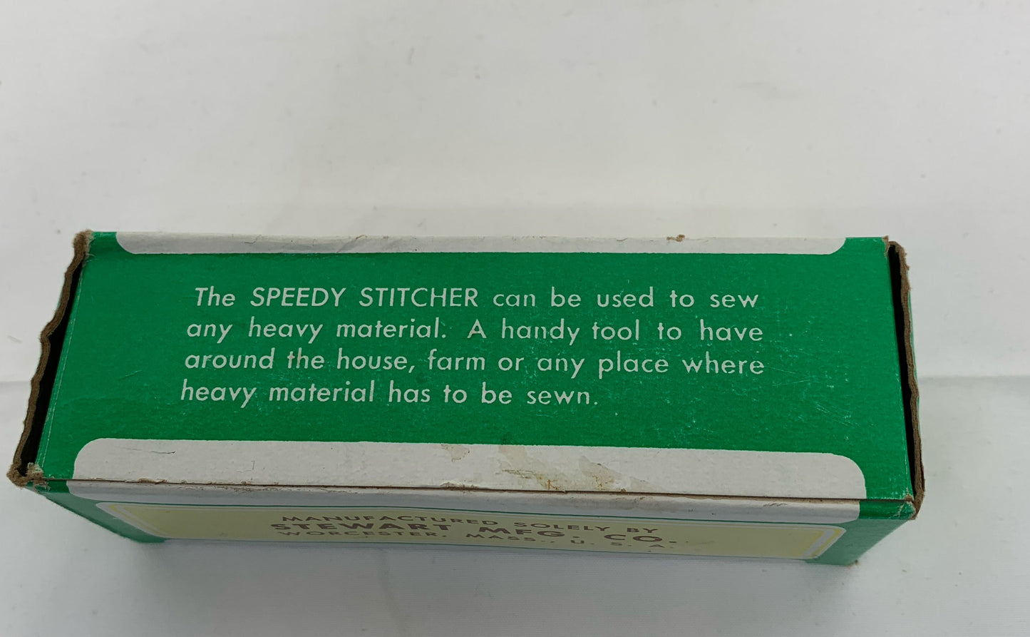 Vintage Stewart Manufacturing The Speedy Stitcher Sewing Awl Tool