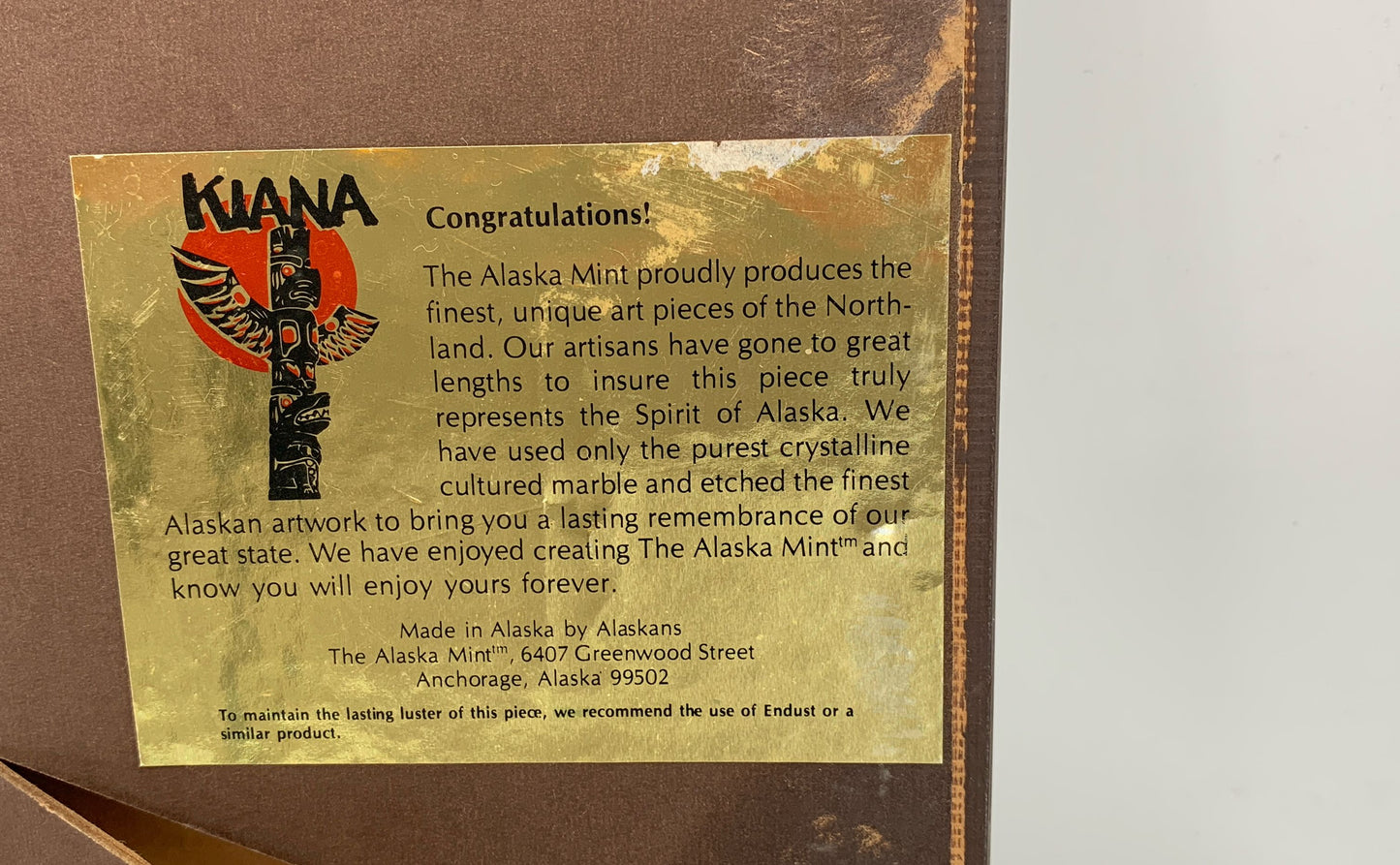Polar Bear Nanook-The Alaska Mint 1980-Bill Devine-About the Author W/ Autograph