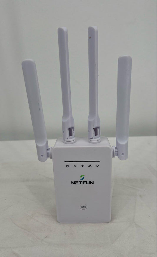 Netfun 300 Meter Wi Fi Repeater/Router/AP/Client/Bridge Extender RPT-001