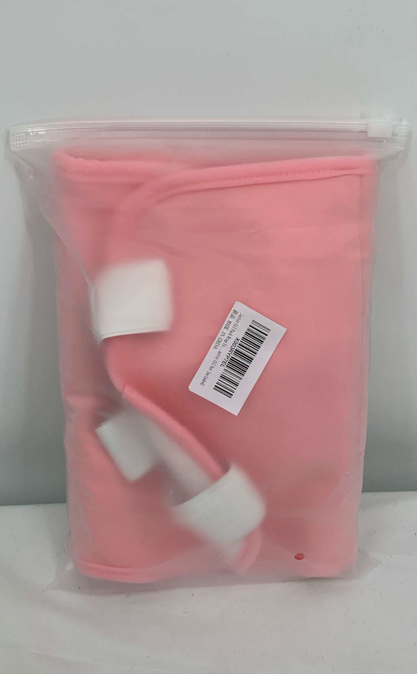 Castor Oil Pack Compress Kit-Reusable Wrap Detox-Adjustable Straps-Pink