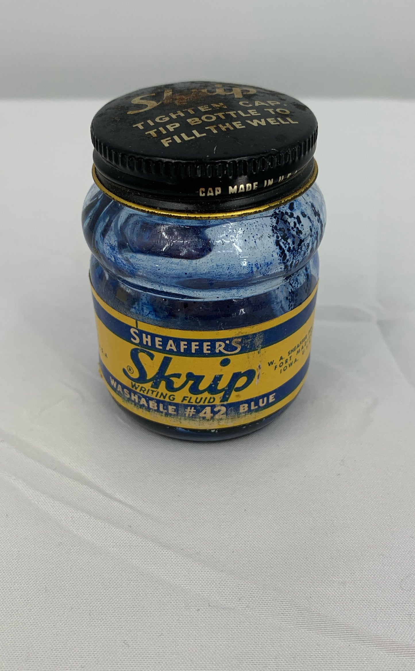 Sheaffer's Skrip Writing Fluid #42 And Higgins American Drawing Ink (Box Only)